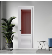 11.2.2 PD.O Крем Вайт стекло Золотистая бронза ProfilDoors Orange