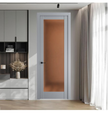 5.1.2 PD.O Смоки стекло Золотистая бронза матовое ProfilDoors Orange