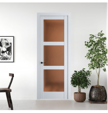 5.3.2 PD.O Вайт стекло Золотистая бронза матовое ProfilDoors Orange