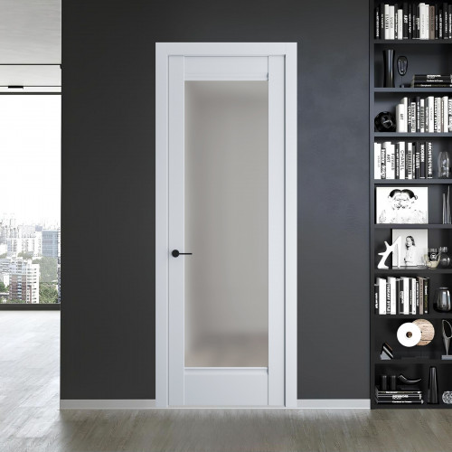 9.1.2 PD.O Вайт стекло Матовое ProfilDoors Orange