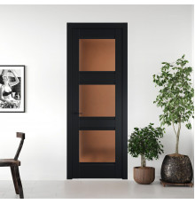9.3.2 PD.O Блэк стекло Золотистая бронза матовое ProfilDoors Orange