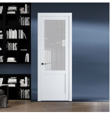 10.2.2 PD.O Аляска стекло Узор Страйп ProfilDoors Orange