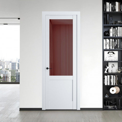 10.2.2 PD.O Аляска стекло Золотистая бронза ProfilDoors Orange