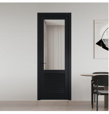 11.2.2 PD.O Блэк стекло Прозрачное ProfilDoors Orange