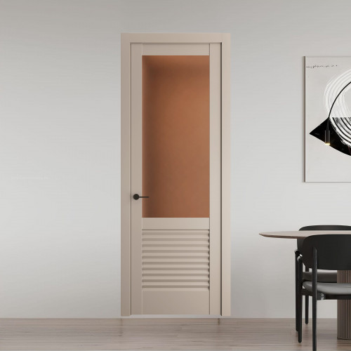11.2.2 PD.O Сэнд стекло Золотистая бронза матовое ProfilDoors Orange
