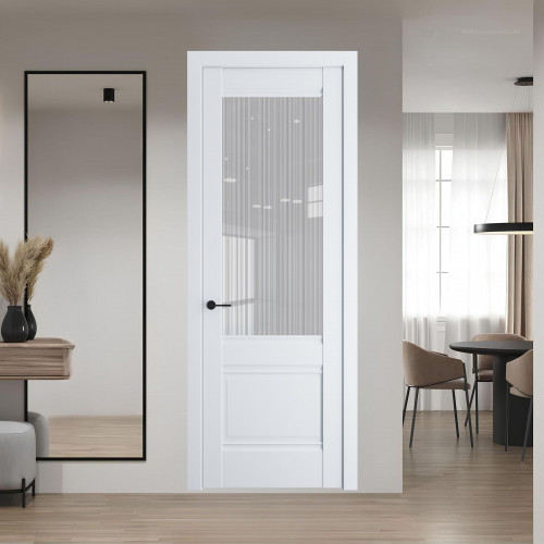 9.2.2 PD.O Аляска стекло Узор Страйп ProfilDoors Orange