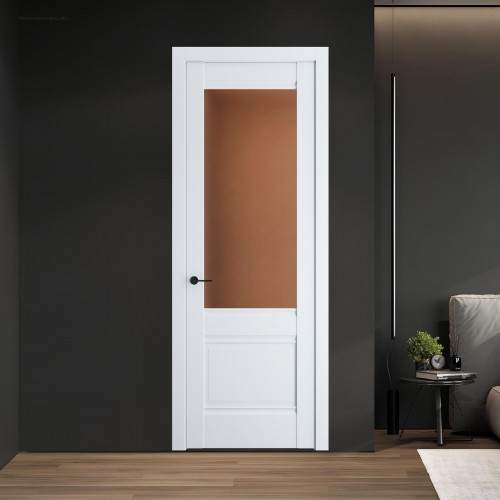 9.2.2 PD.O Аляска стекло Золотистая бронза матовое ProfilDoors Orange