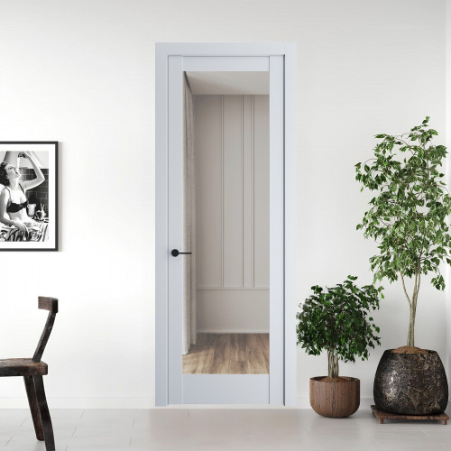 10.1.2 PD.O Вайт стекло Прозрачное ProfilDoors Orange