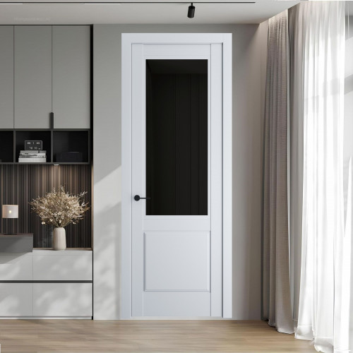 6.2.2 PD.O Вайт стекло Черное тонированное ProfilDoors Orange