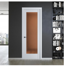 7.1.2 PD.O Вайт стекло Золотистая бронза матовое ProfilDoors Orange