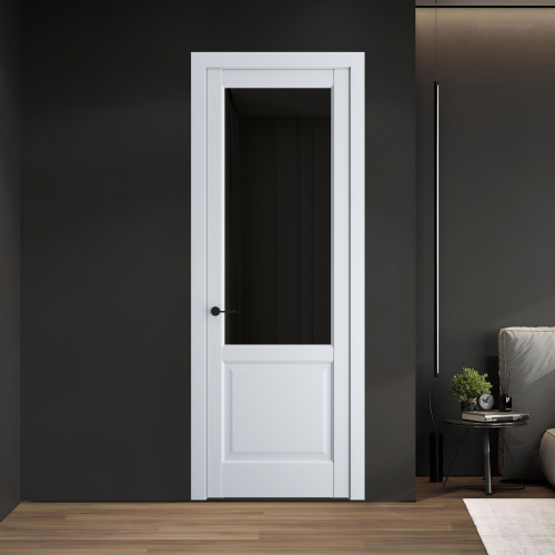 8.2.2 PD.O Вайт стекло Черное тонированное ProfilDoors Orange