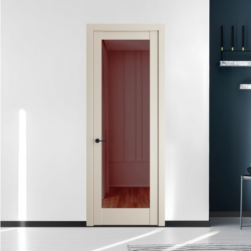 10.1.2 PD.O Кремовая Магнолия стекло Золотистая бронза ProfilDoors Orange