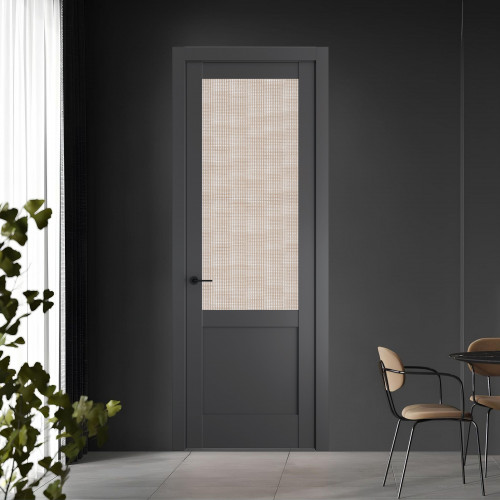 10.2.2 PD.O Графит стекло Град ProfilDoors Orange