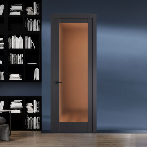 11.1.2 PD.O Грей стекло Золотистая бронза матовое ProfilDoors Orange