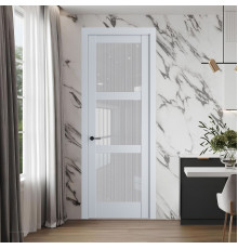 5.3.2 PD.O Лайт Грей стекло Узор Страйп ProfilDoors Orange