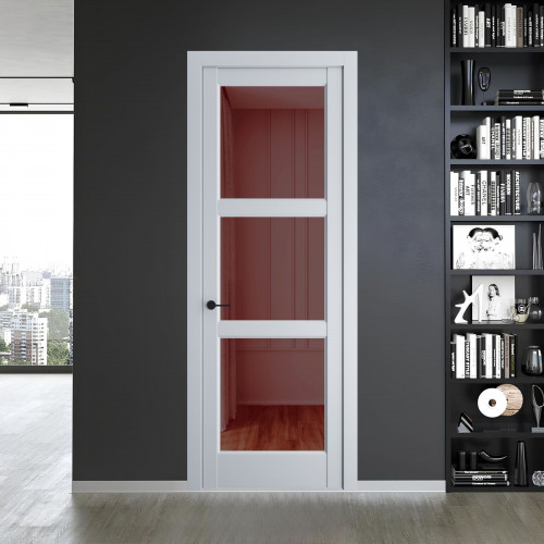 8.3.2 PD.O Лайт Грей стекло Золотистая бронза ProfilDoors Orange