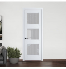 9.3.2 PD.O Аляска стекло Узор Страйп ProfilDoors Orange