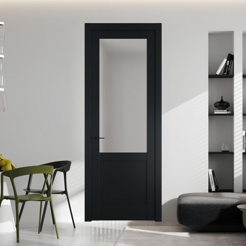 10.2.2 PD.O Блэк стекло Матовое ProfilDoors Orange