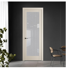5.1.2 PD.O Кремовая Магнолия стекло Узор Страйп ProfilDoors Orange