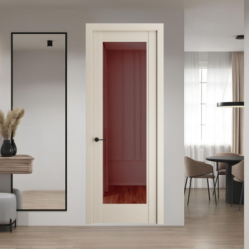 7.1.2 PD.O Кремовая Магнолия стекло Золотистая бронза ProfilDoors Orange