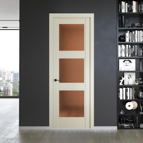 7.3.2 PD.O Перламутр Белый стекло Золотистая бронза матовое ProfilDoors Orange