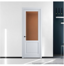 8.2.2 PD.O Вайт стекло Золотистая бронза матовое ProfilDoors Orange