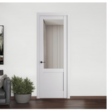 10.2.2 PD.O Крем Вайт стекло Прозрачное ProfilDoors Orange