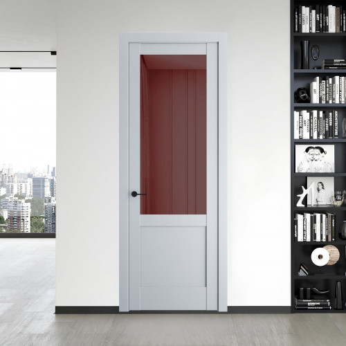 10.2.2 PD.O Лайт Грей стекло Золотистая бронза ProfilDoors Orange