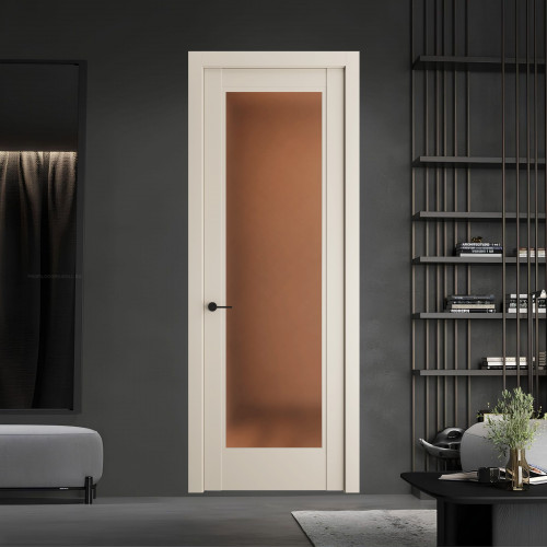 7.1.2 PD.O Кремовая Магнолия стекло Золотистая бронза матовое ProfilDoors Orange