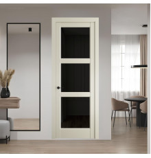 8.3.2 PD.O Перламутр Белый стекло Черное тонированное ProfilDoors Orange
