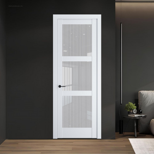 10.3.2 PD.O Аляска стекло Узор Страйп ProfilDoors Orange