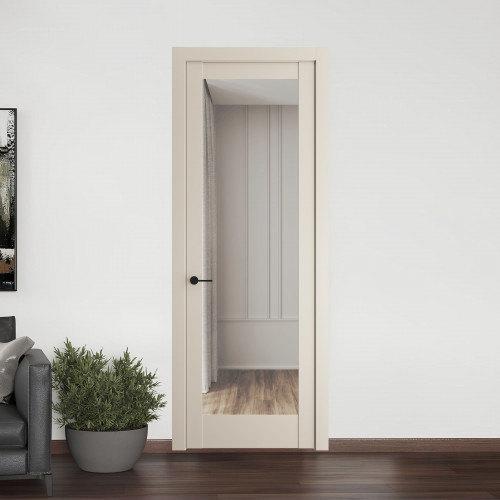 11.1.2 PD.O Кремовая Магнолия стекло Прозрачное ProfilDoors Orange