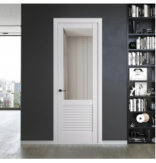 11.2.2 PD.O Дарк Вайт стекло Прозрачное ProfilDoors Orange