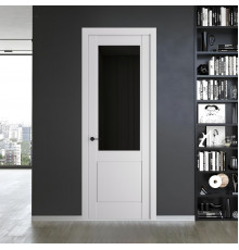 7.2.2 PD.O Крем Вайт стекло Черное тонированное ProfilDoors Orange