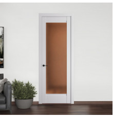 9.1.2 PD.O Крем Вайт стекло Золотистая бронза матовое ProfilDoors Orange