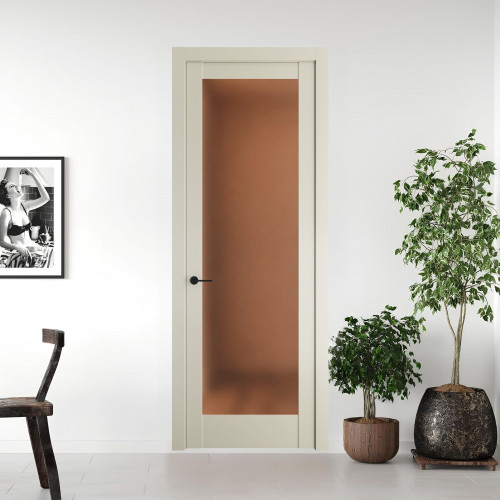 11.1.2 PD.O Перламутр Белый стекло Золотистая бронза матовое ProfilDoors Orange
