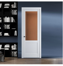 11.2.2 PD.O Вайт стекло Золотистая бронза матовое ProfilDoors Orange