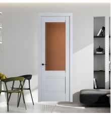 9.2.2 PD.O Лайт Грей стекло Золотистая бронза матовое ProfilDoors Orange