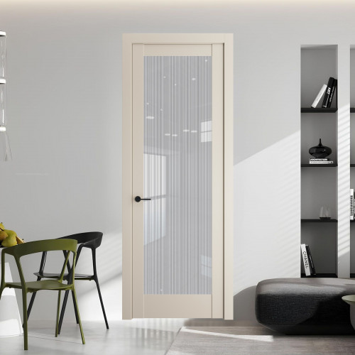 11.1.2 PD.O Кремовая Магнолия стекло Узор Страйп ProfilDoors Orange