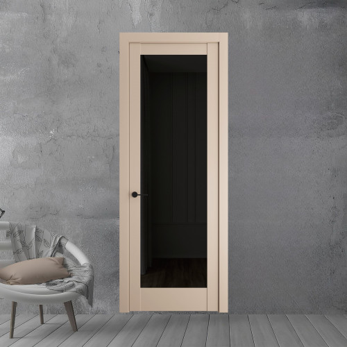 11.1.2 PD.O Магнолия стекло Черное тонированное ProfilDoors Orange
