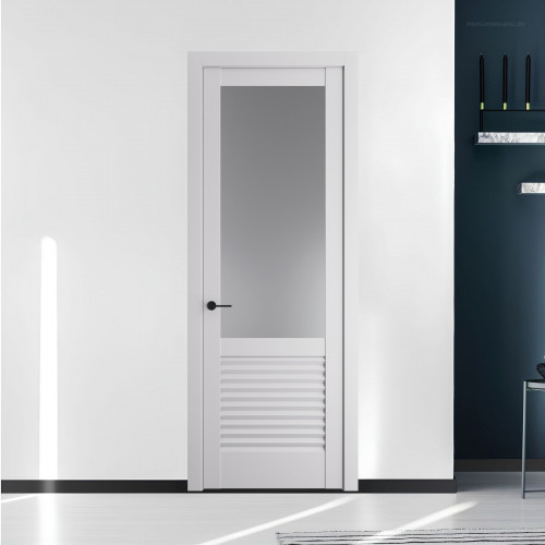 11.2.2 PD.O Крем Вайт стекло Графит ProfilDoors Orange