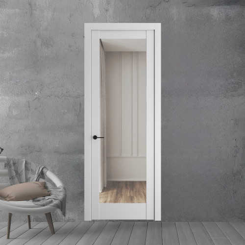 5.1.2 PD.O Крем Вайт стекло Прозрачное ProfilDoors Orange