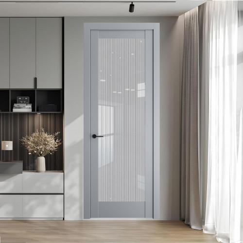 5.1.2 PD.O Смоки стекло Узор Страйп ProfilDoors Orange