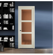8.3.2 PD.O Перламутр Белый стекло Золотистая бронза матовое ProfilDoors Orange