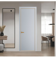 1 PE.O Лайт Грей Элегант вставка Глухая кромка Бронза ProfilDoors Orange