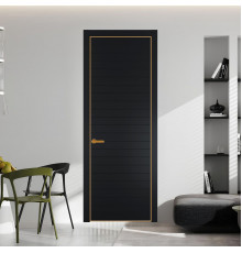 41 PE.O Блэк вставка Глухая кромка Бронза ProfilDoors Orange