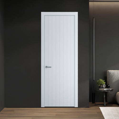 42 PE.O Вайт вставка Глухая кромка Серебро ProfilDoors Orange