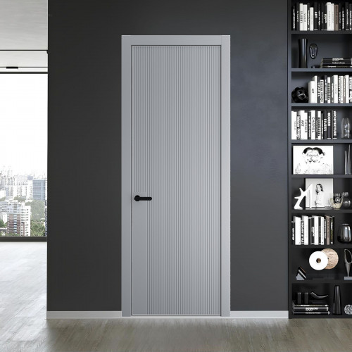 48 PE.O Смоки вставка Глухая кромка Черный муар ProfilDoors Orange