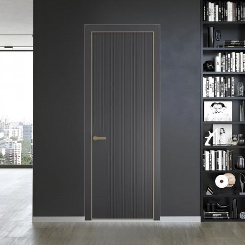49 PE.O Графит вставка Глухая кромка Шампань ProfilDoors Orange