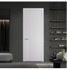 49 PE.O Крем Вайт вставка Глухая кромка Серебро ProfilDoors Orange